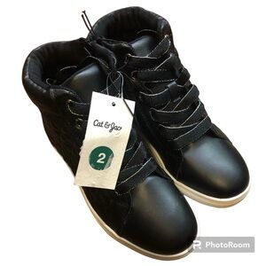 Kids Cat & Jack High Top Shoes NWT